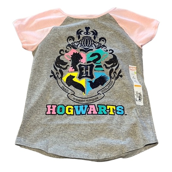 jumping beans Other - NWT Harry Potter Wizard Hogwarts Pink and Gray T Shirt Size 5